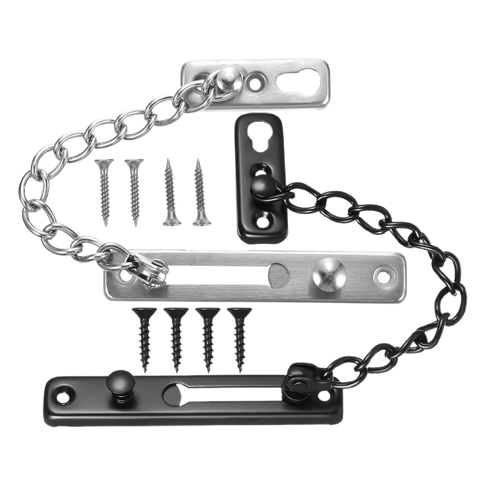 2Pcs Stainless Steel Door Chai - Security Chain Door recension och pris