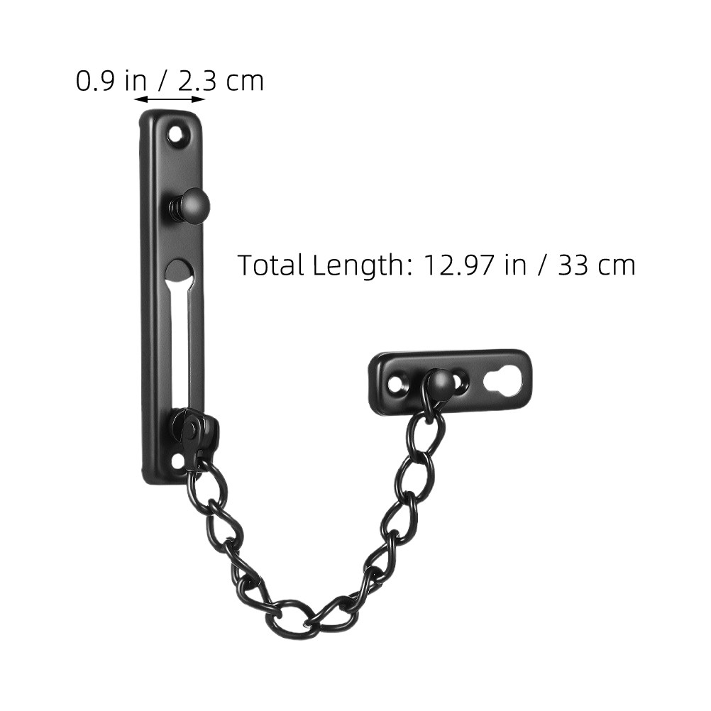 2Pcs Stainless Steel Door Chai - Security Chain Door recension och pris