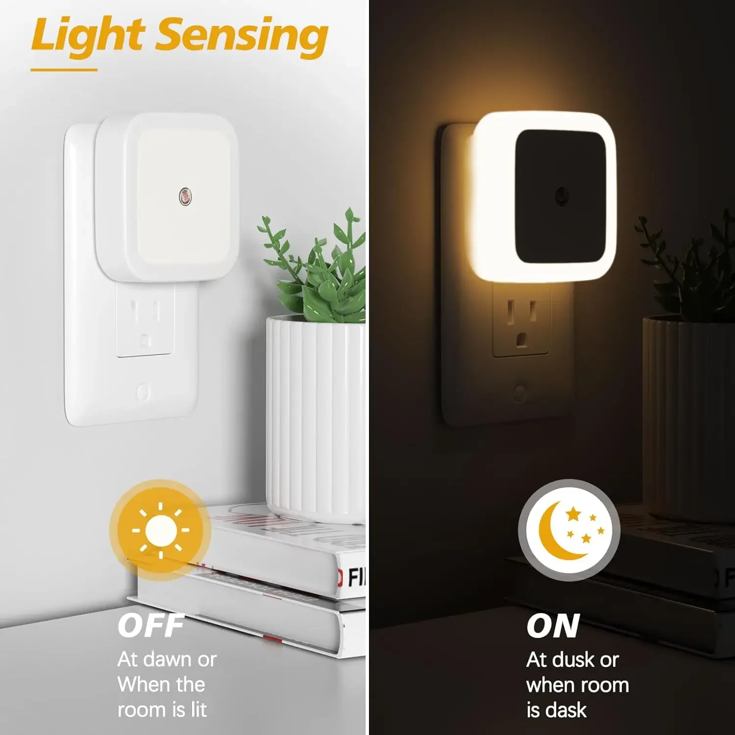 1-8pcs Night Light,Night Light - Power Outage Light recension och pris