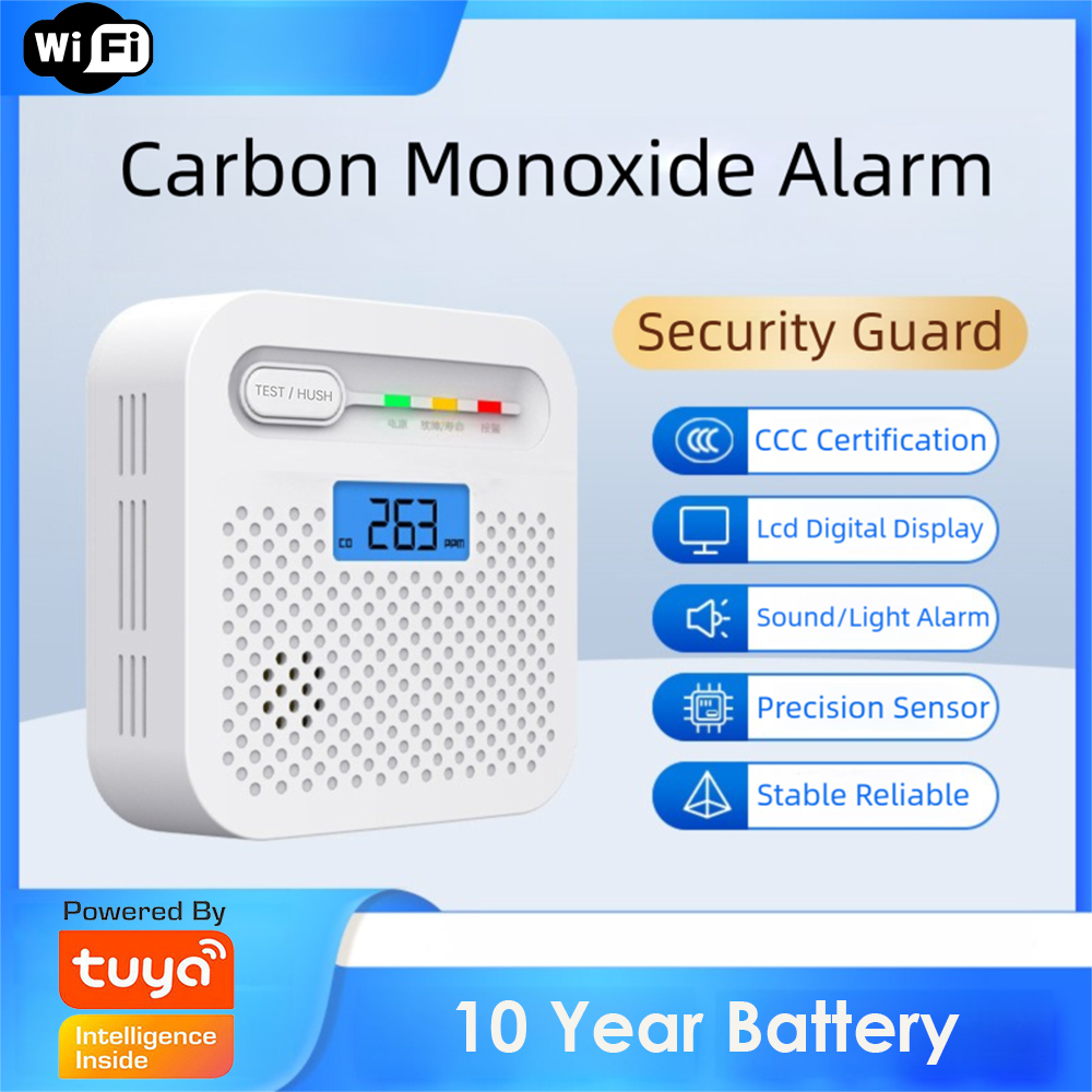 Tuya Smart WiFi CO Detector LC - Co Detector Plug recension och pris